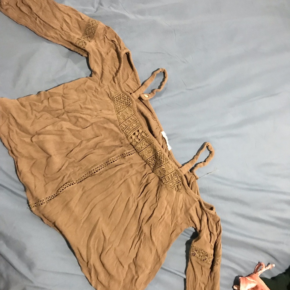 Off the shoulder crop top